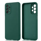 Husă Samsung Galaxy A13 4G, silicon, verde închis