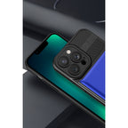 Husă Samsung Galaxy A13 4G, tip armură, cu suport magnetic auto, albastru