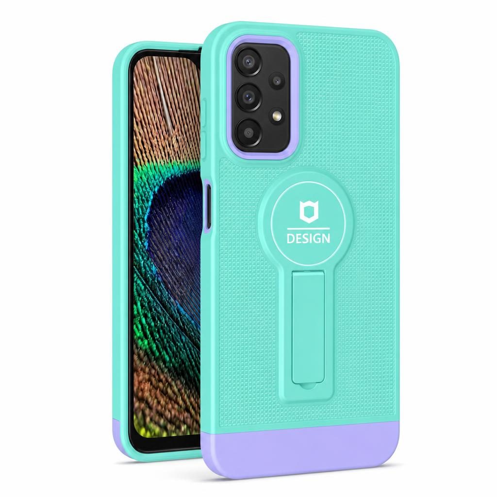 Husă Samsung Galaxy A13 4G, tip armură, turcoaz