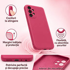 Husă Samsung Galaxy A13 5G / A04s, silicon, roz