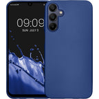 Husă Samsung Galaxy A15 / A15 5G, mată, albastru