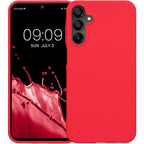 Husă Samsung Galaxy A15 / A15 5G, mată, roșu