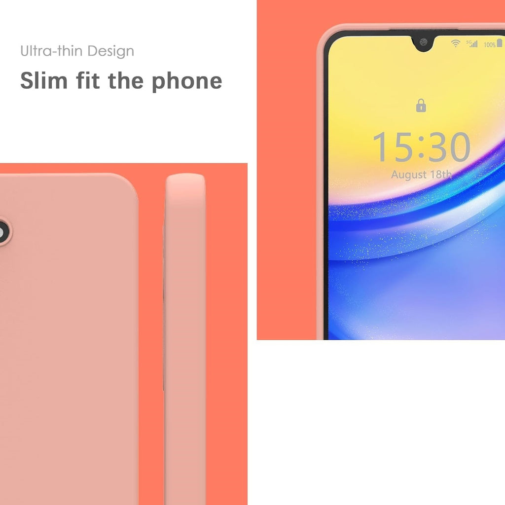 Husă Samsung Galaxy A15 / A15 5G, mată, roz