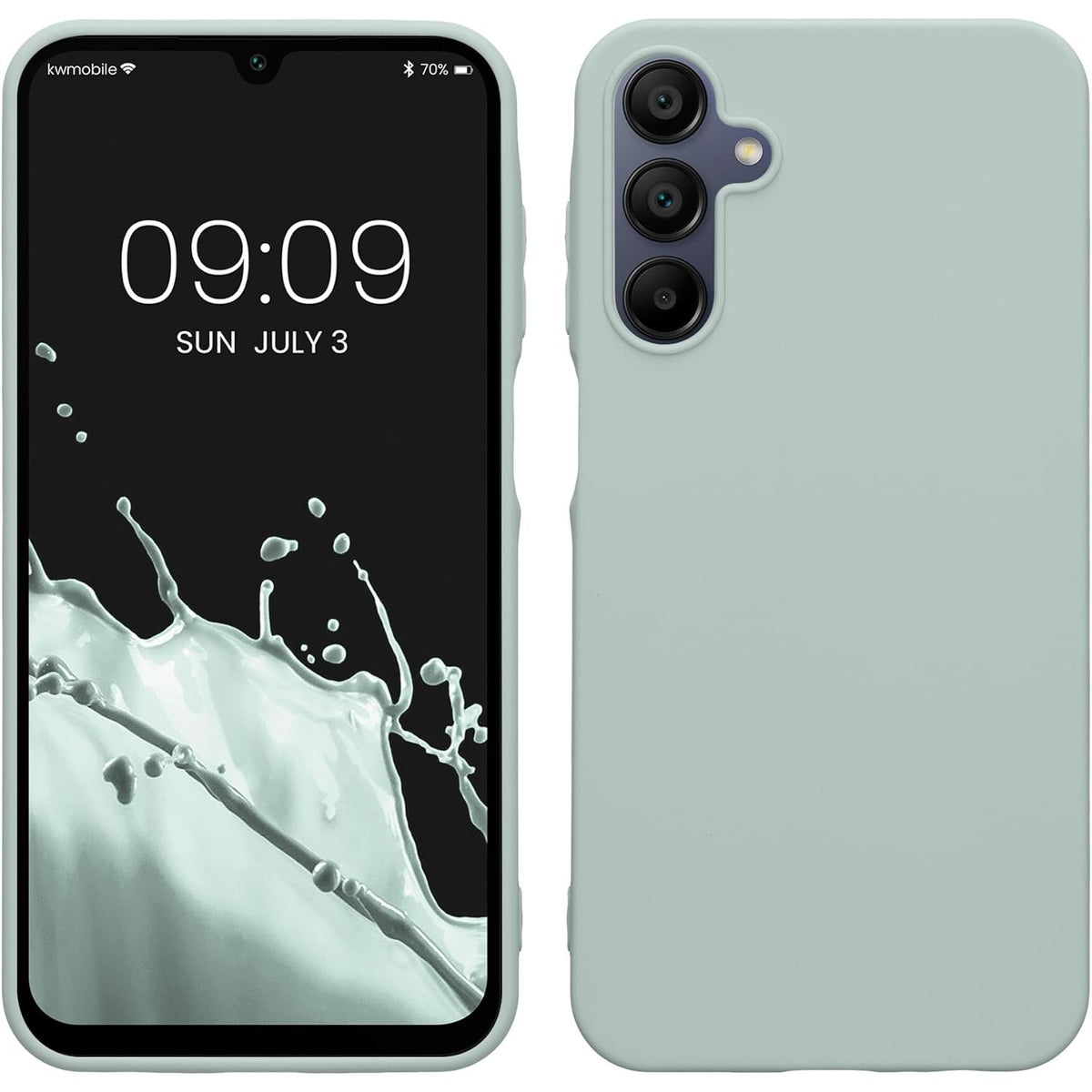 Husă Samsung Galaxy A15 / A15 5G, mată, verde