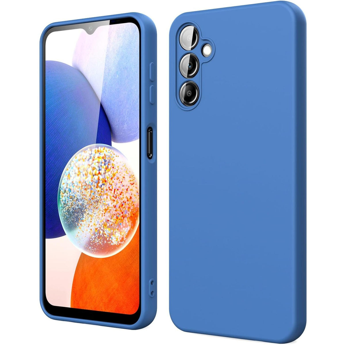 Husă Samsung Galaxy A15 / A15 5G, silicon, albastru