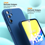 Husă Samsung Galaxy A15 / A15 5G, silicon, albastru