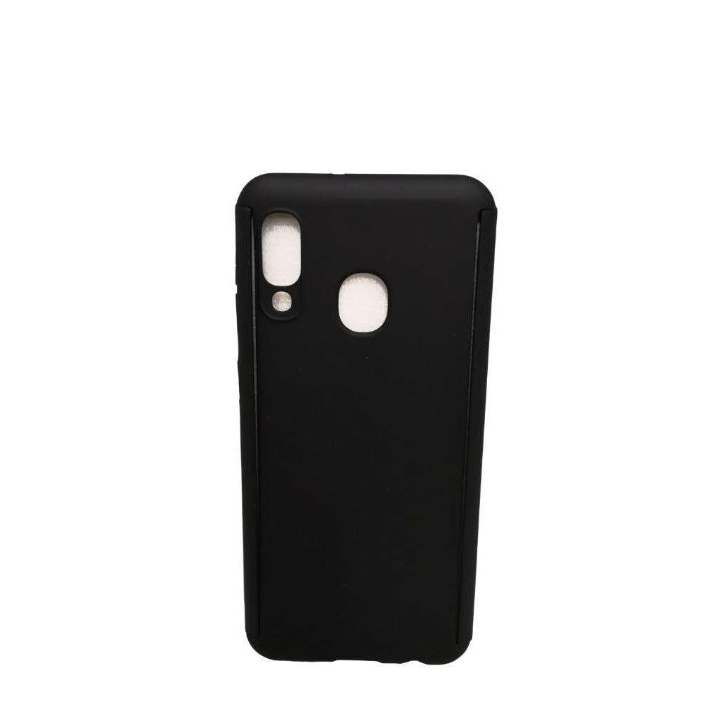 Husă Samsung Galaxy A20e, 360°, cu folie de ecran inclusă, negru