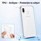 Husă Samsung Galaxy A20e, antișoc, transparent
