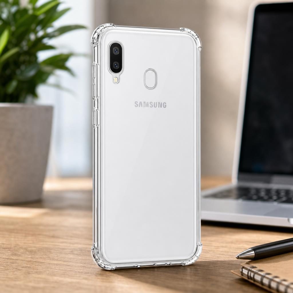 Husă Samsung Galaxy A20e, antișoc, transparent