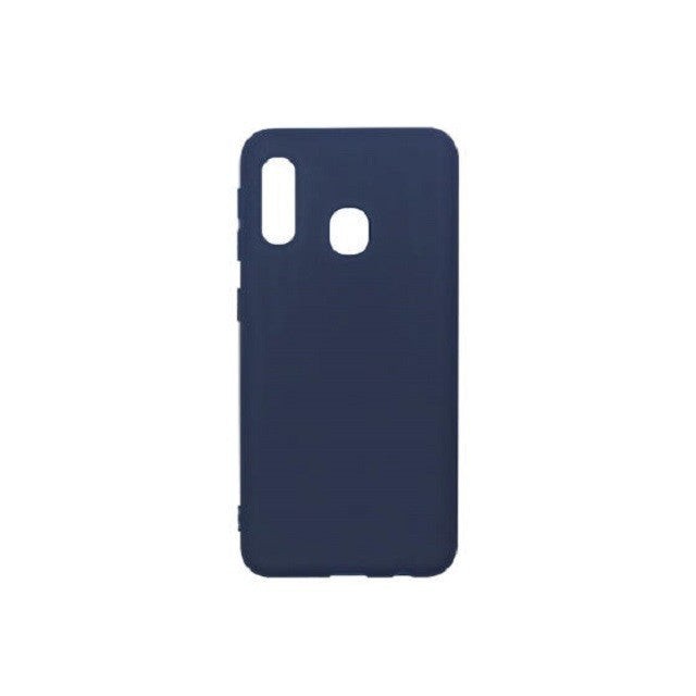 Husă Samsung Galaxy A20e, silicon, albastru închis