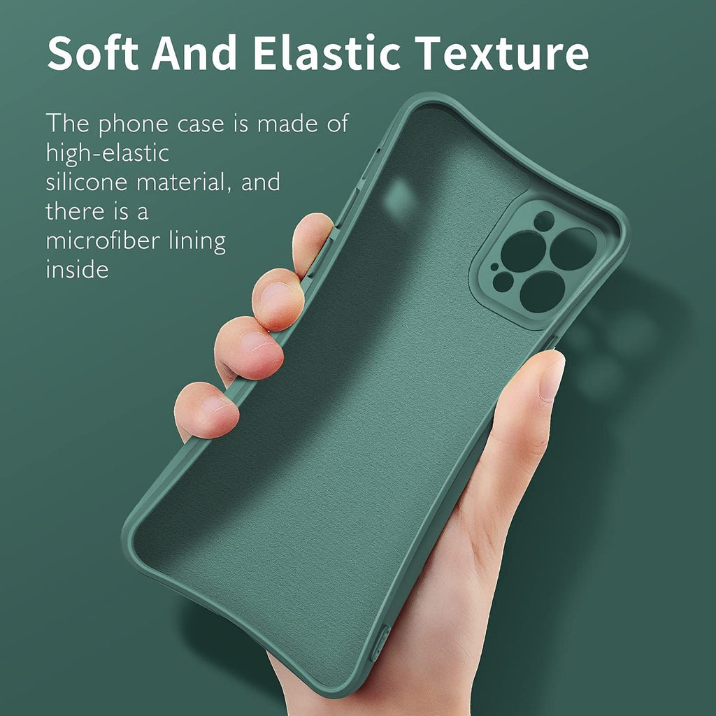 Husă Samsung Galaxy A21s, silicon cu inel, verde