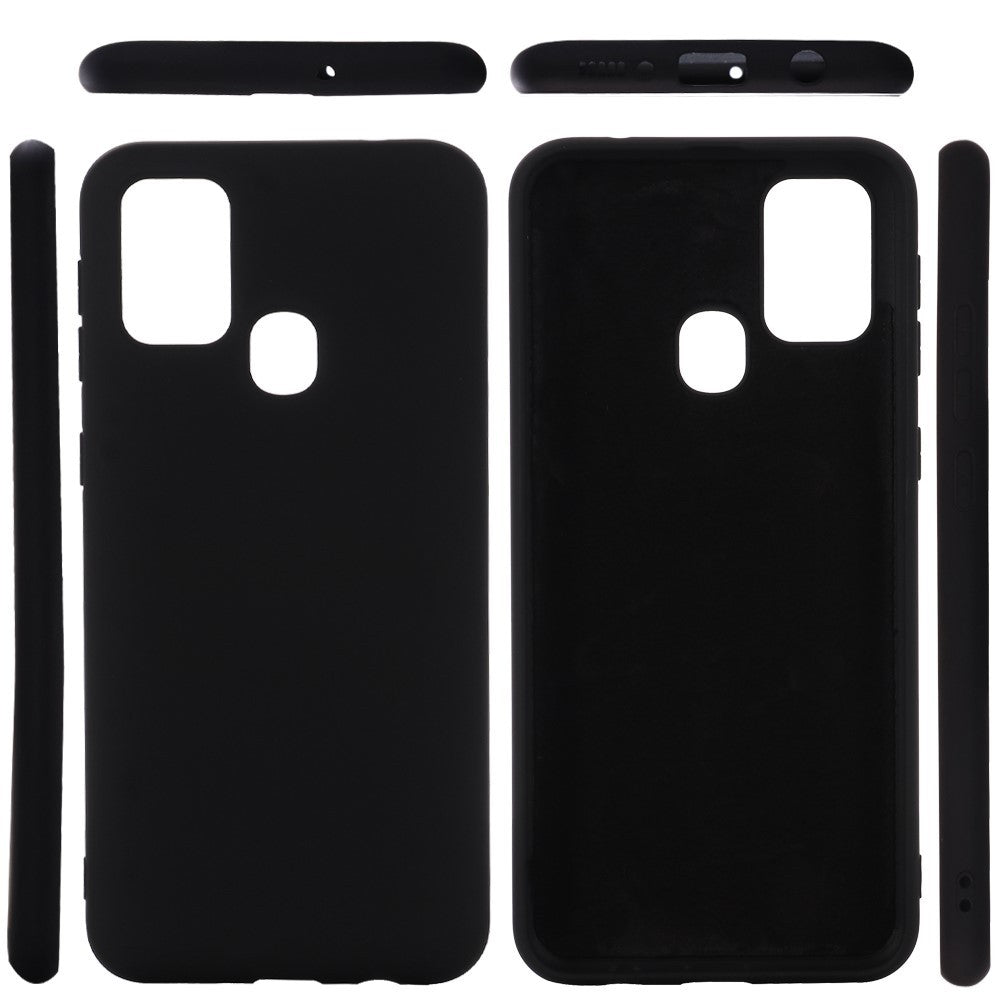 Husă Samsung Galaxy A21s, silicon, negru
