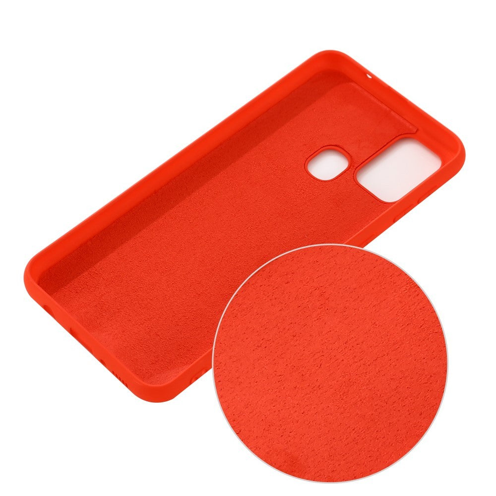 Husă Samsung Galaxy A21s, silicon, roșu