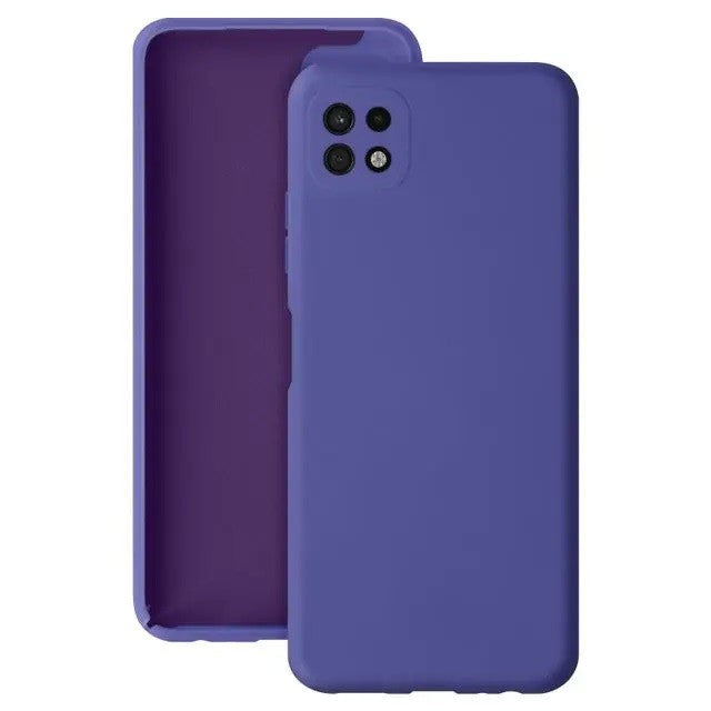 Husă Samsung Galaxy A22 5G, silicon, mov