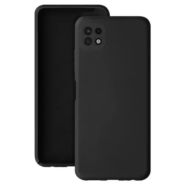 Husă Samsung Galaxy A22 5G, silicon, negru