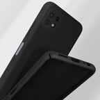 Husă Samsung Galaxy A22 5G, silicon, negru