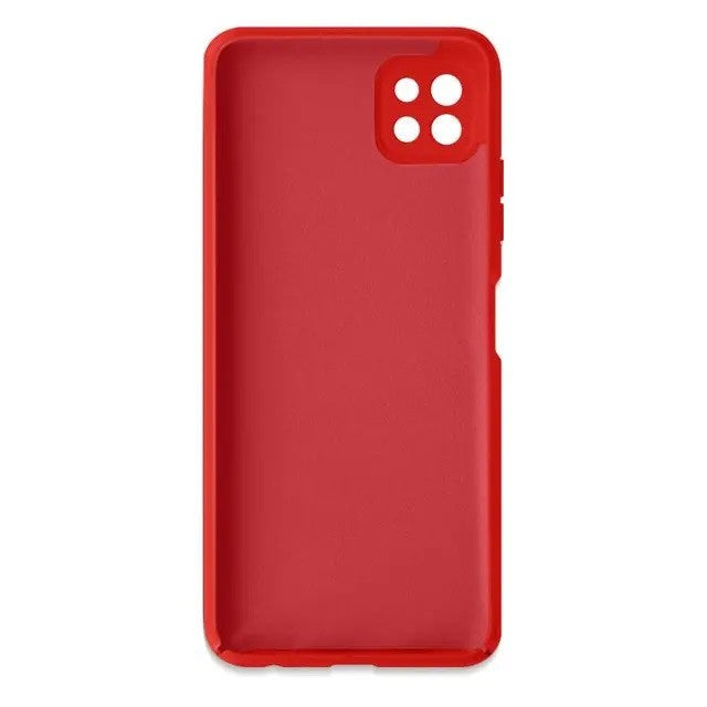 Husă Samsung Galaxy A22 5G, silicon, roșu