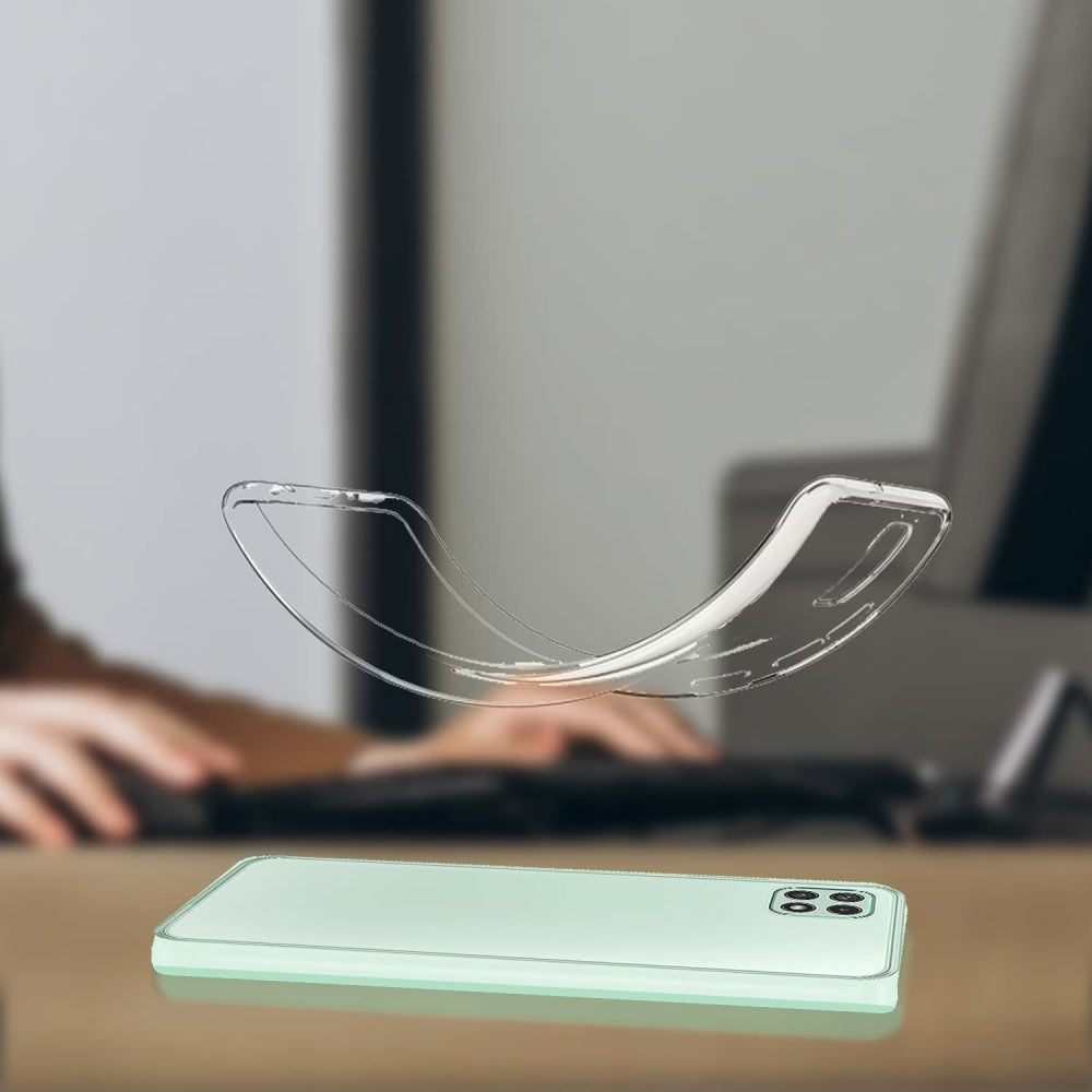 Husă Samsung Galaxy A22 5G, transparentă, transparent
