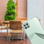 Husă Samsung Galaxy A22 5G, transparentă, transparent