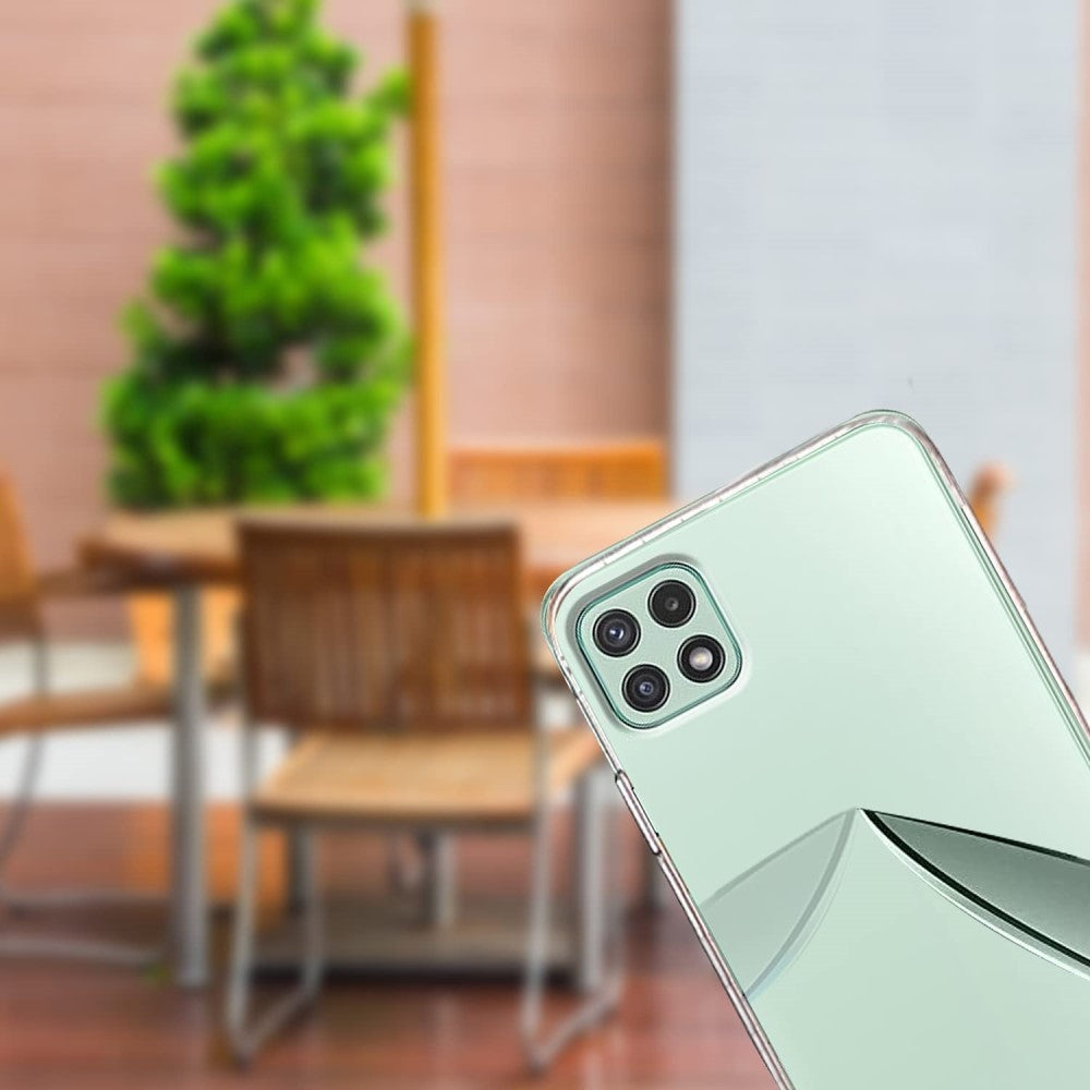 Husă Samsung Galaxy A22 5G, transparentă, transparent