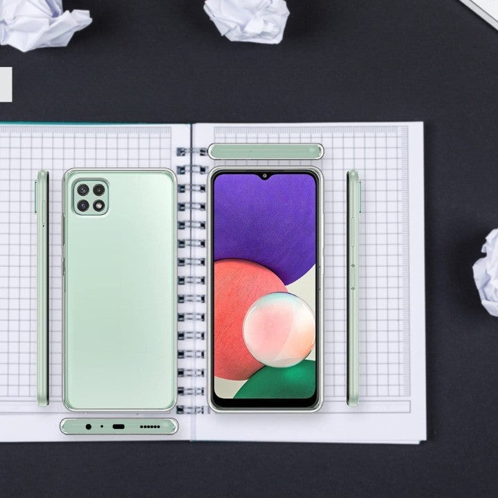 Husă Samsung Galaxy A22 5G, transparentă, transparent