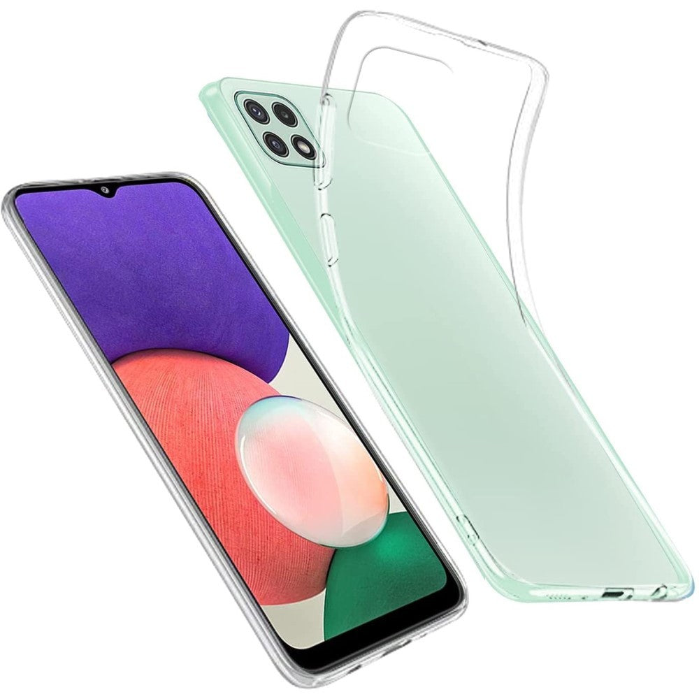 Husă Samsung Galaxy A22 5G, transparentă, transparent