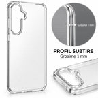 Husă Samsung Galaxy A25, transparentă, transparent