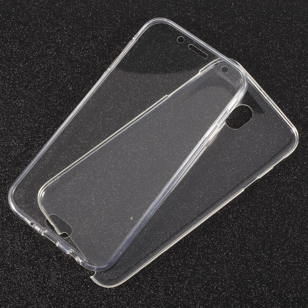 Husă Samsung Galaxy A3 2017, 360°, din TPU transparent, transparent
