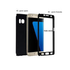 Husă Samsung Galaxy A3 2017, 360°, negru