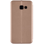 Husă Samsung Galaxy A3 2017, tip carte, auriu