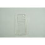 Husă Samsung Galaxy A32 4G, cu buzunar pentru card, transparent