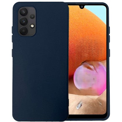 Husă Samsung Galaxy A32 5G, cu buzunar pentru card, albastru