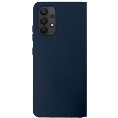 Husă Samsung Galaxy A32 5G, cu buzunar pentru card, albastru