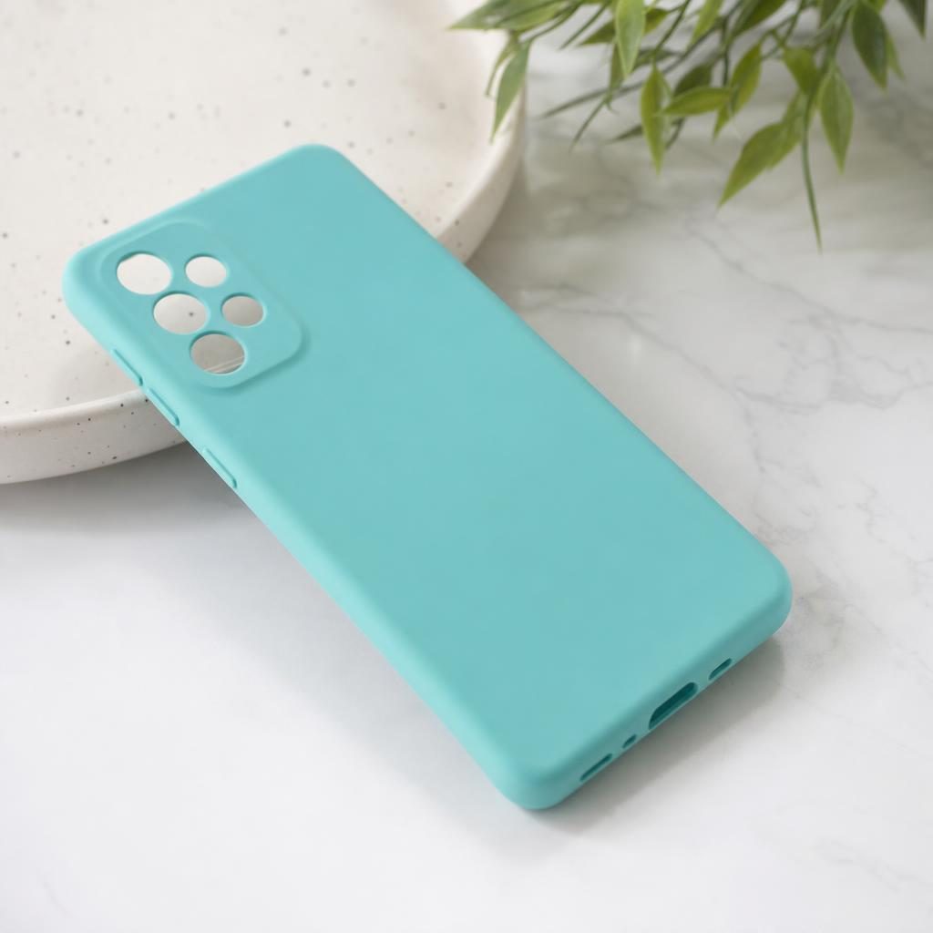 Husă Samsung Galaxy A33 5G, silicon, albastru deschis