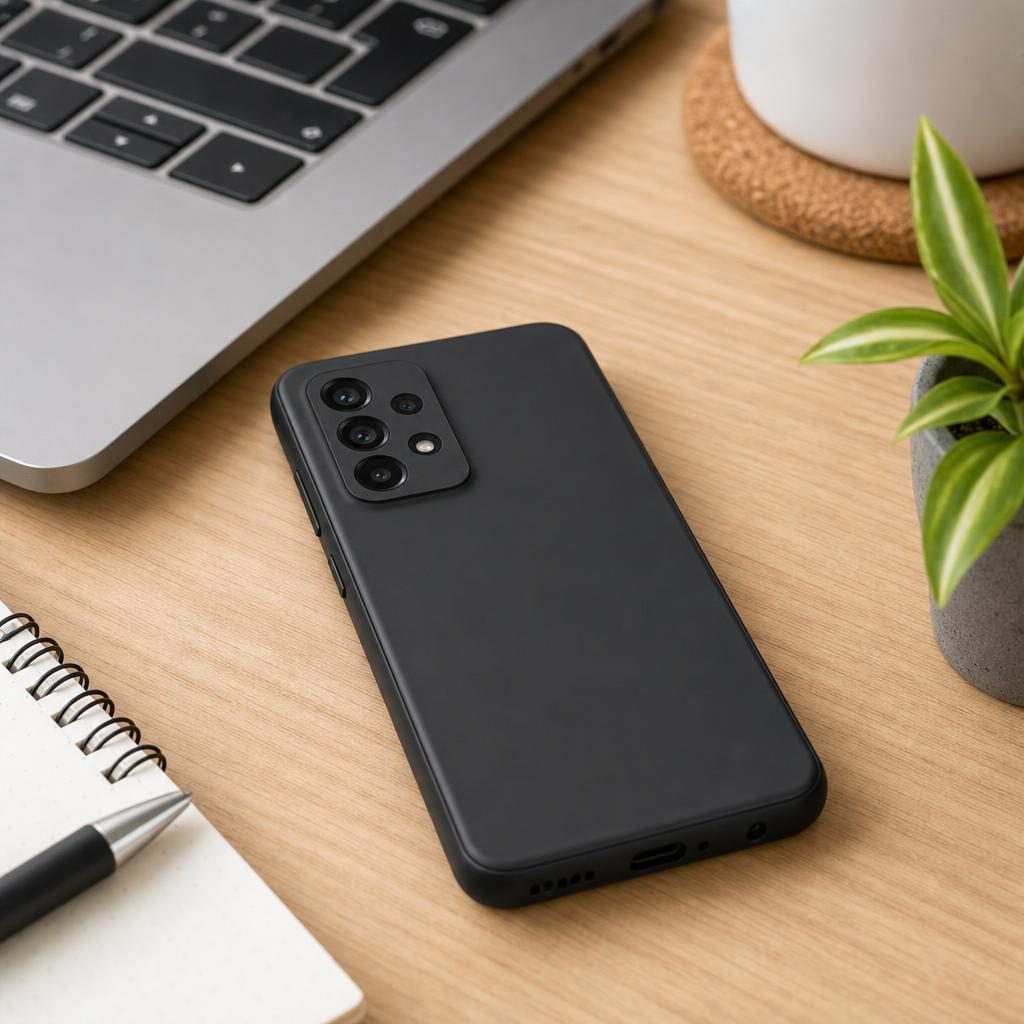 Husă Samsung Galaxy A33 5G, silicon, negru