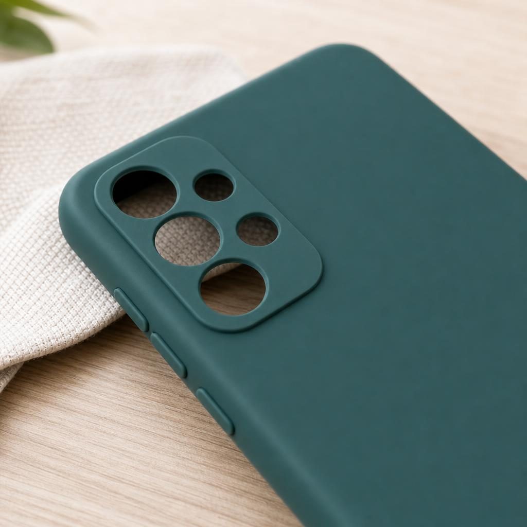 Husă Samsung Galaxy A33 5G, silicon, verde închis