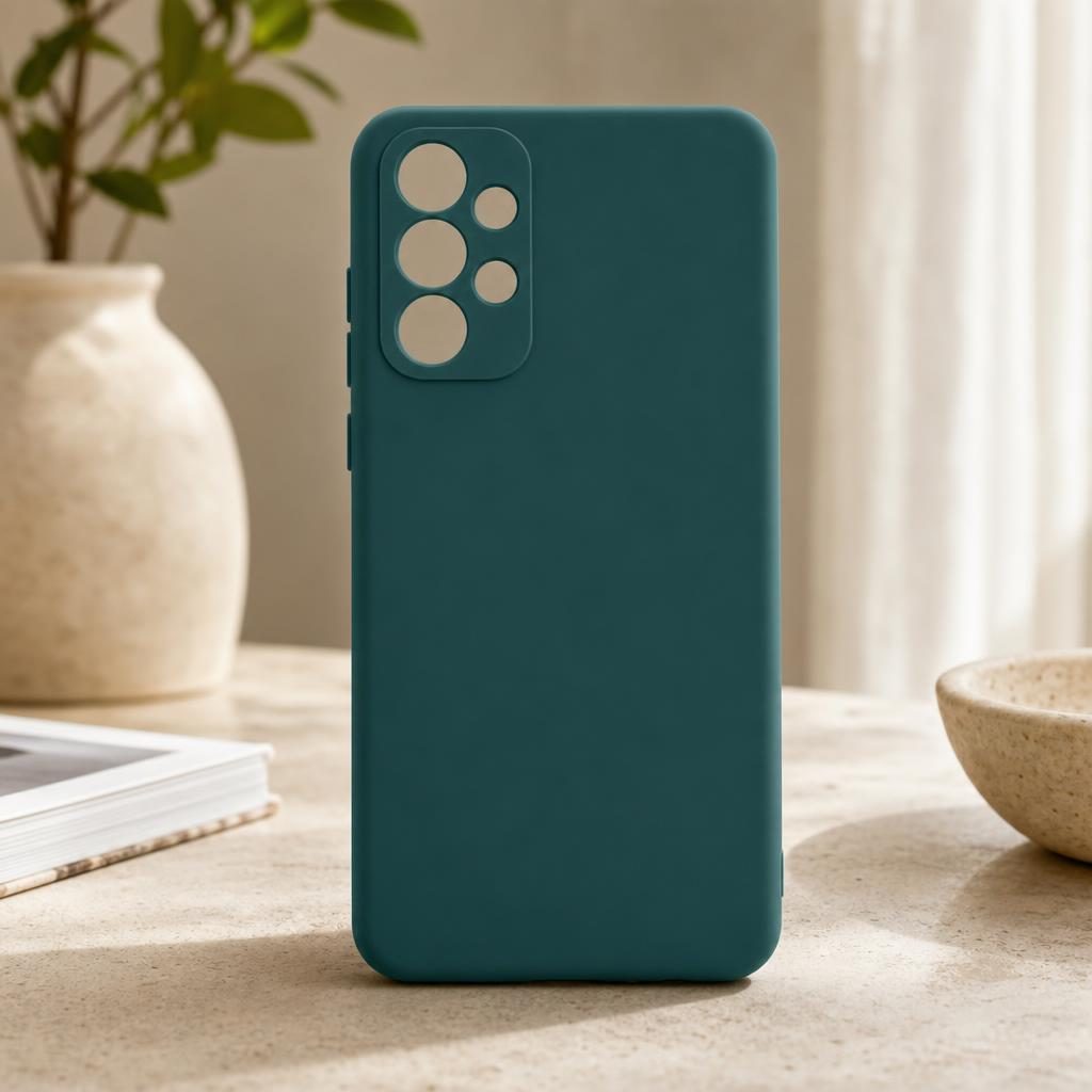 Husă Samsung Galaxy A33 5G, silicon, verde închis