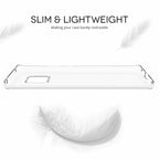 Husă Samsung Galaxy A35, cu protecție porturi, transparent