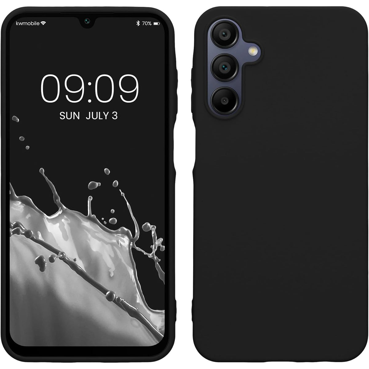 Husă Samsung Galaxy A35, mată, negru