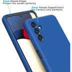 Husă Samsung Galaxy A35, silicon, albastru