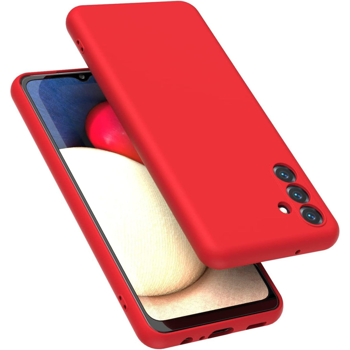 Husă Samsung Galaxy A35, silicon, roșu