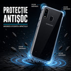 Husă Samsung Galaxy A40, antișoc, transparent