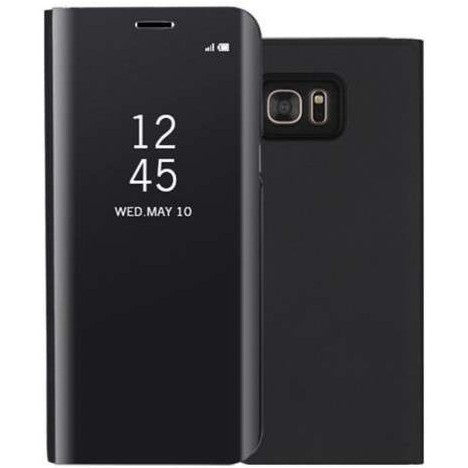 Husă Samsung Galaxy A40, tip carte cu oglindă, negru