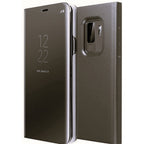 Husă Samsung Galaxy A40, tip carte cu oglindă, negru