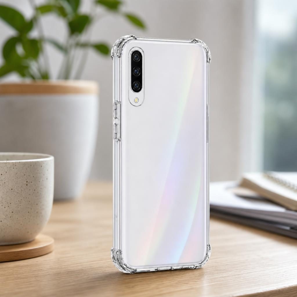 Husă Samsung Galaxy A50, antișoc, transparent