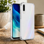 Husă Samsung Galaxy A50, antișoc, transparent