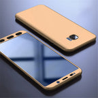 Husă Samsung Galaxy A51, 360°, auriu