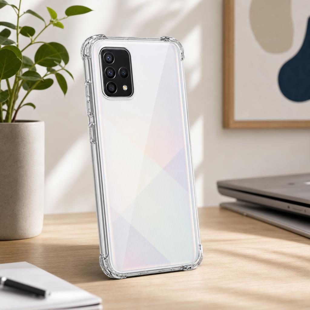 Husă Samsung Galaxy A51, antișoc, transparent