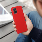 Husă Samsung Galaxy A51, silicon, roșu