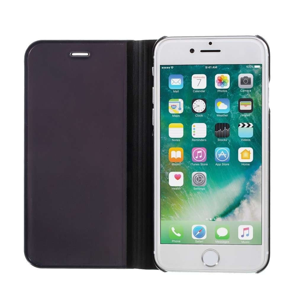 Husă Samsung Galaxy A51, tip carte cu oglindă, negru